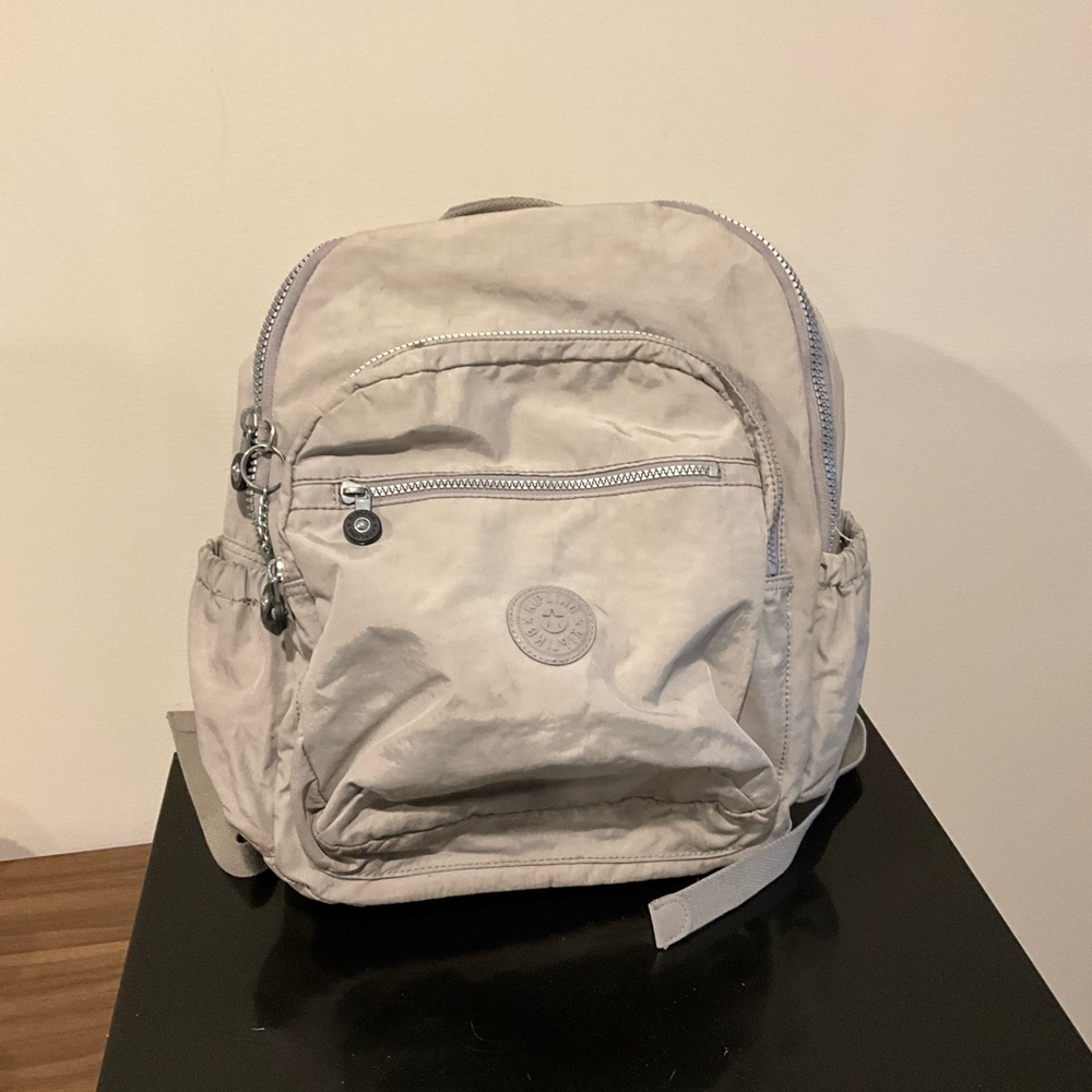 Kipling Gray Backpack